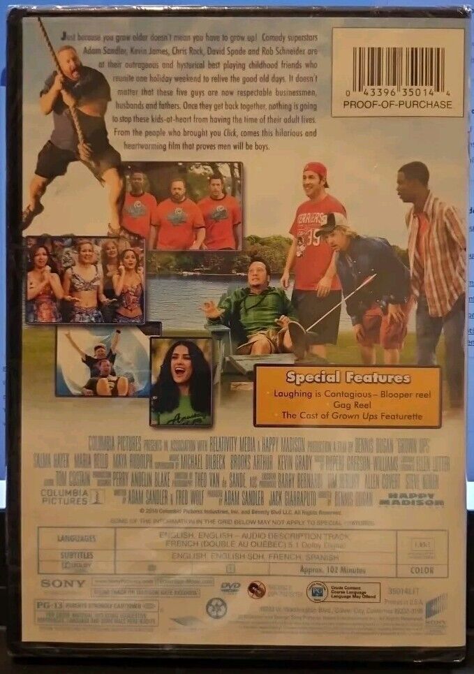 Grown Ups (DVD, 2010)