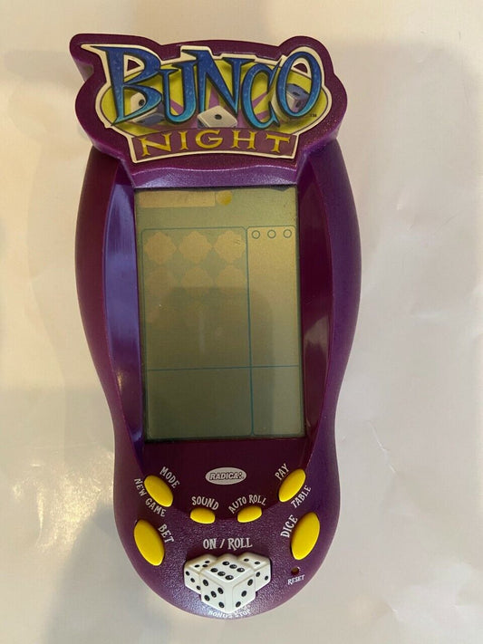 Bunco Night Handheld Game - 2004 Radica - Used Works