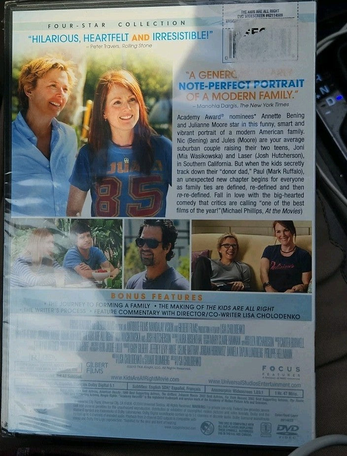 The Kids Are All Right (DVD, 2010) New sealed.