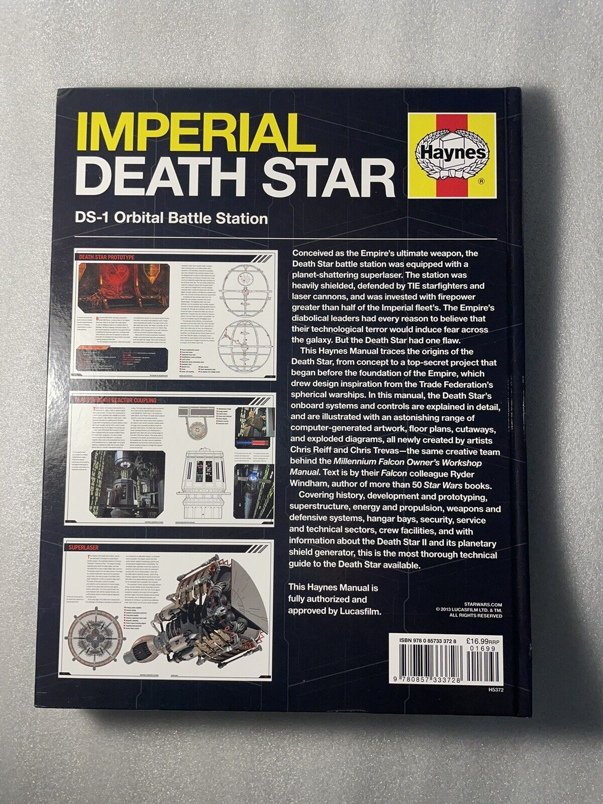 Imperial Death Star Manual by Haynes (Hardcover)
