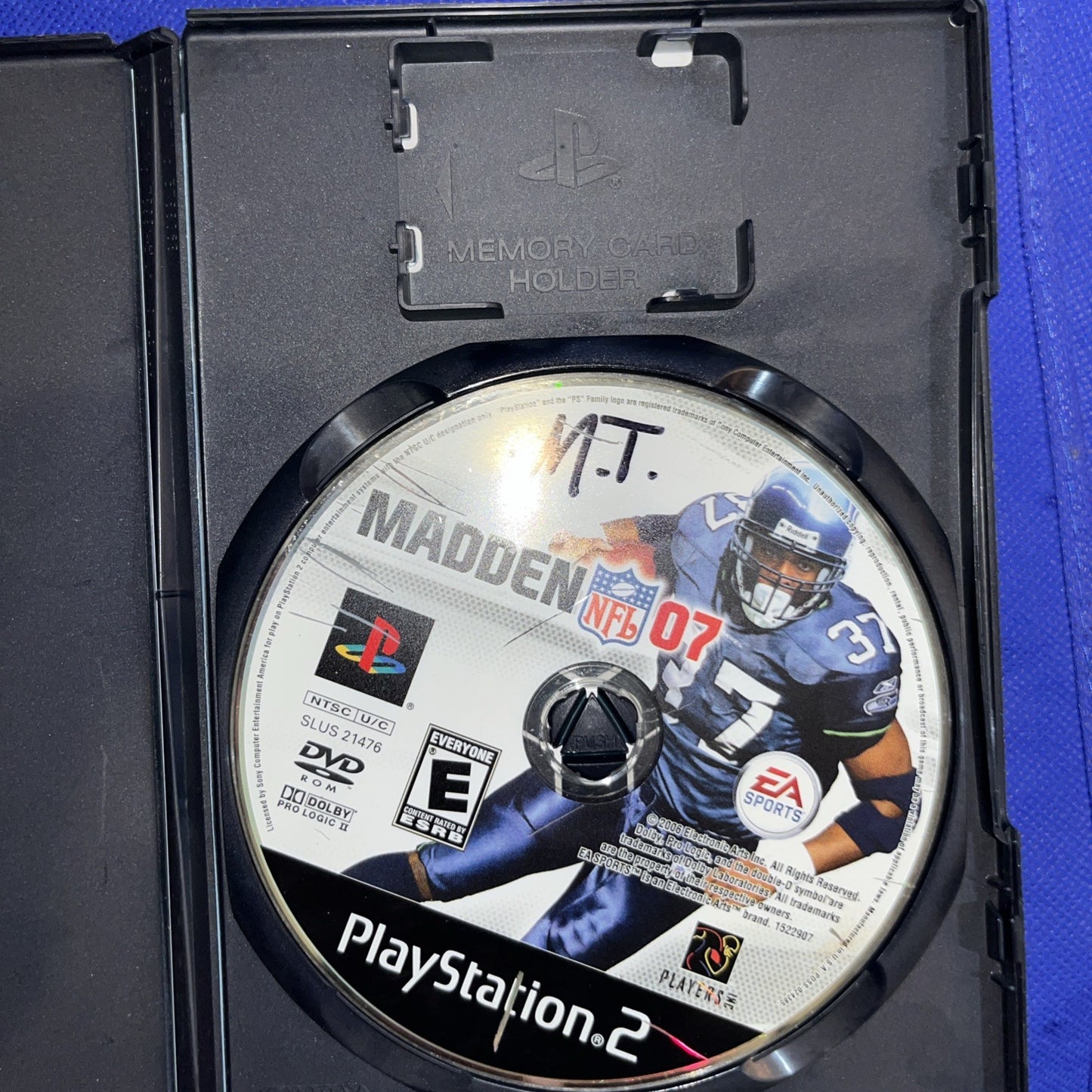 Madden NFL 07 (PS2) Original Case+ Disc Tested. Case Wear And Disc Initialed