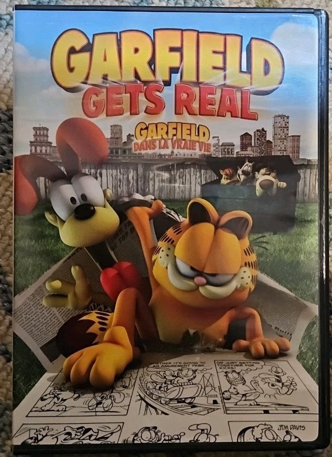 Garfield The Movie + Garfield Gets Real (2 DVD) New Sealed