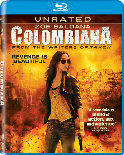 Colombiana (Blu-ray, 2011) New. No Digital Download