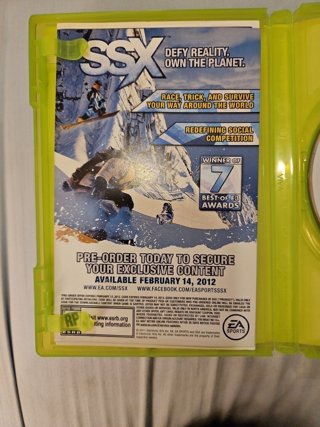 Need for Speed: The Run (Microsoft Xbox 360, 2011) Tested.