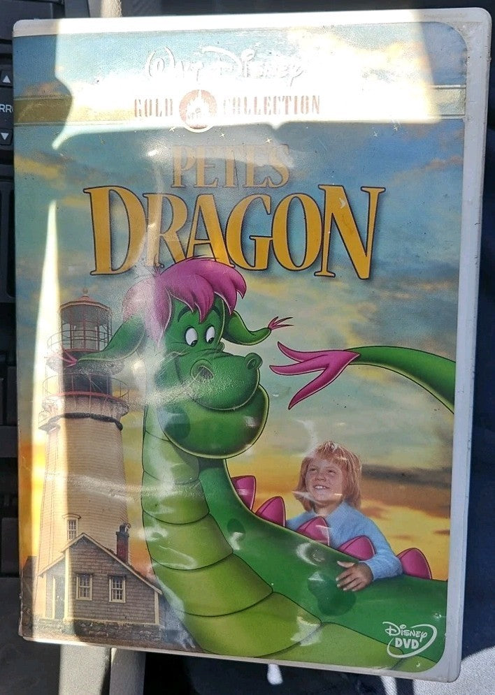 Petes Dragon (DVD, 2001, Gold Collection) Artwork Wear. Tested. No Scratches