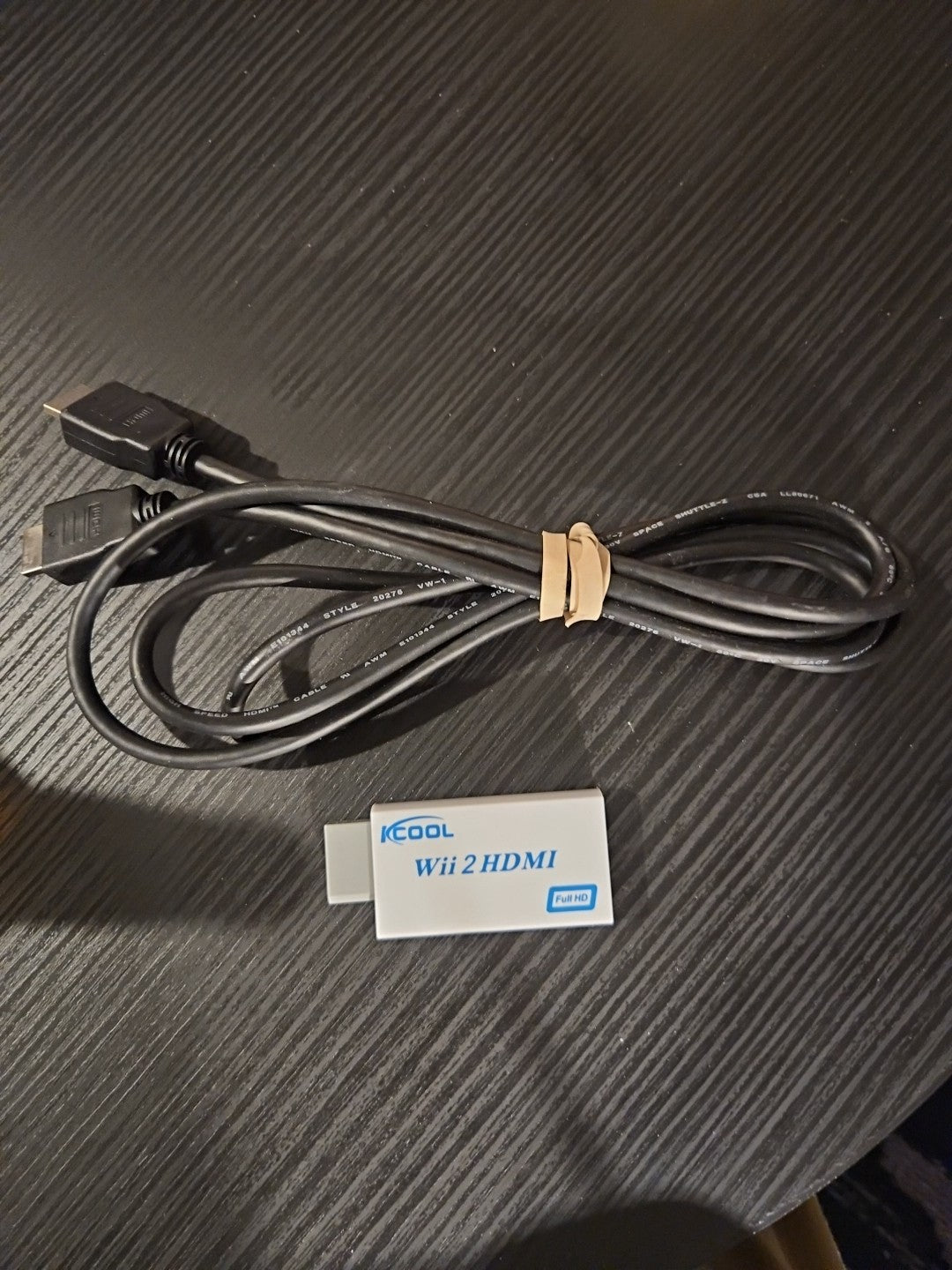 PORTHOLIC Wii to HDMI Converter 1080P with 5Ft High Speed HDMI Cable Wii2 HDMI A