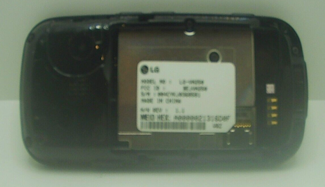 LG VN250 CDMA Slider Cellphone - For Parts Only