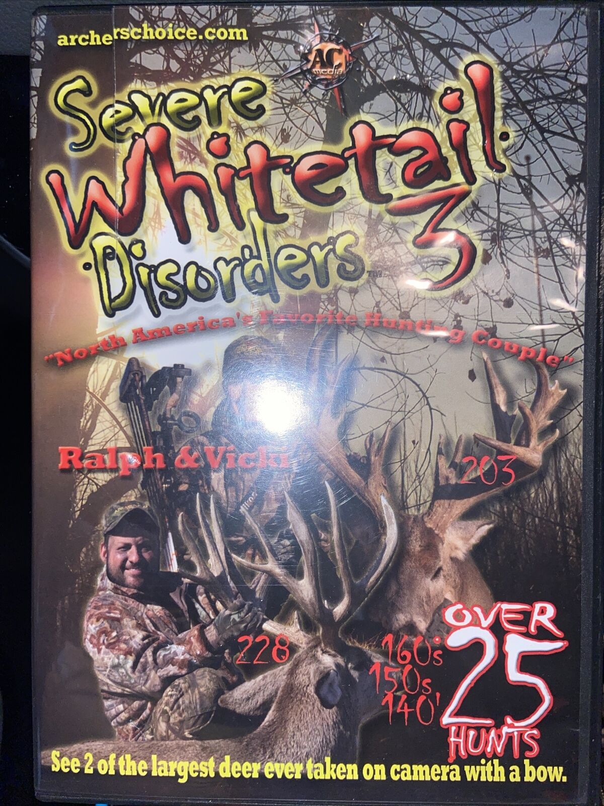 Severe Whitetail Disorders 3 DVD Bow Hunting Video