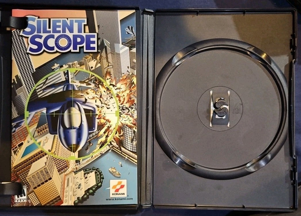 Silent Scope - Sony PlayStation 2. No Game. Case + Artwork + Manual ONLY
