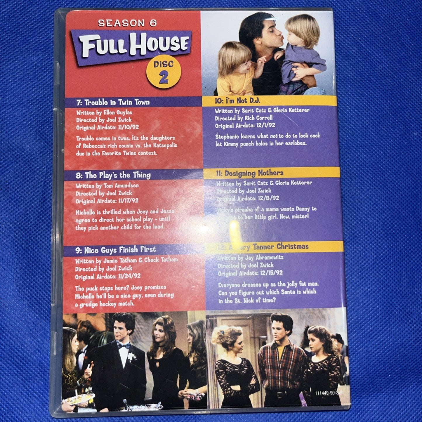 Full House Season 6 Disc 1, 2, & 4 Only
