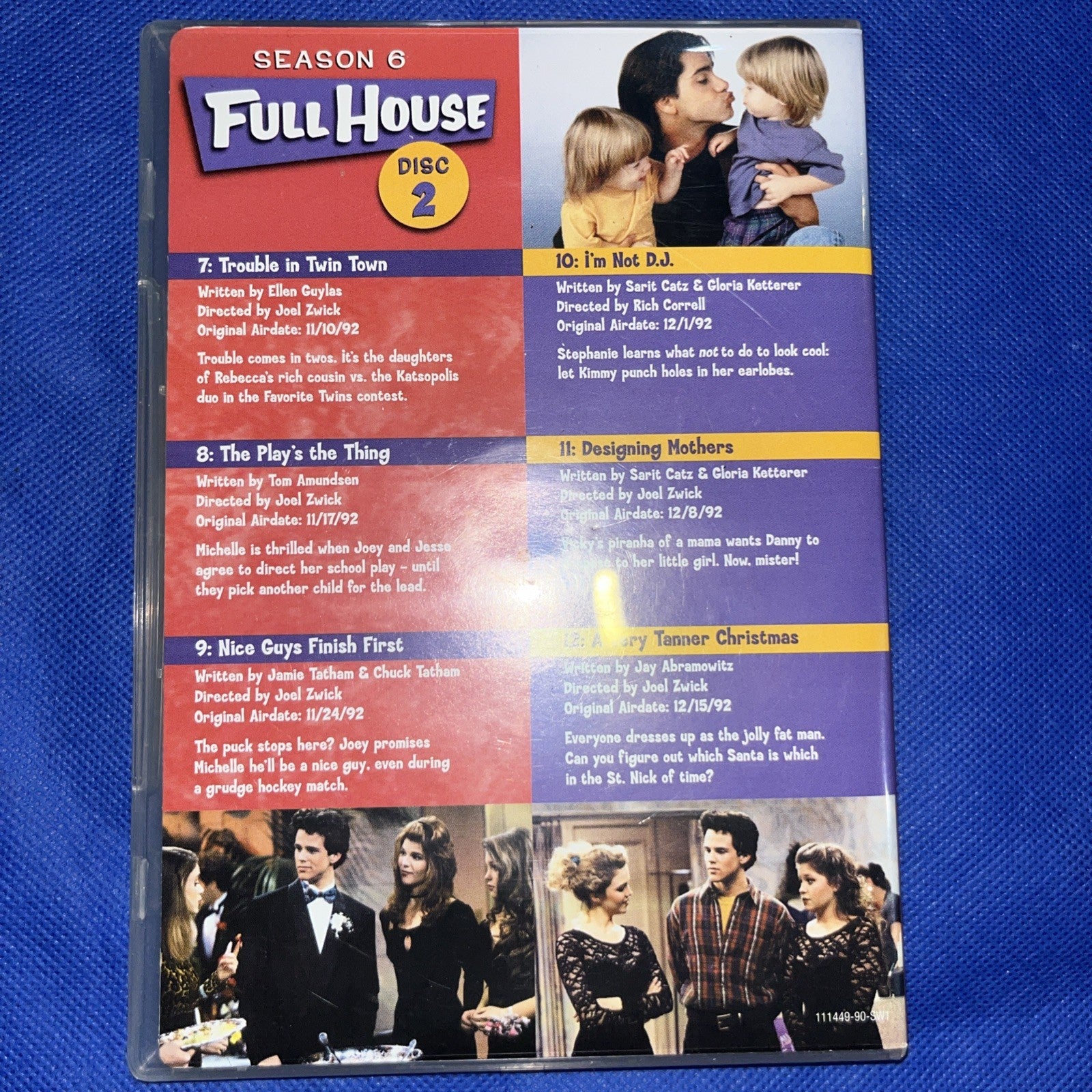 Full House Season 6 Disc 1, 2, & 4 Only