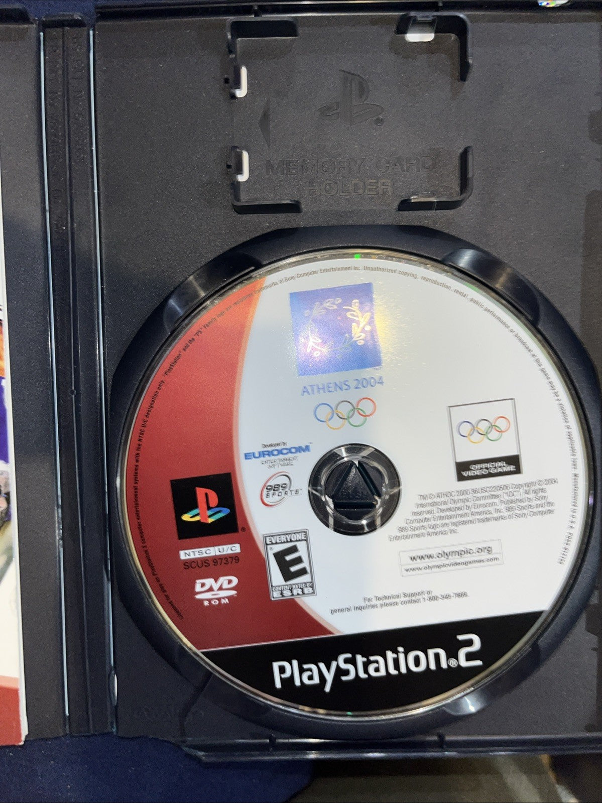 Athens 2004 (PS2) Original Case + Manual + Tested Disc