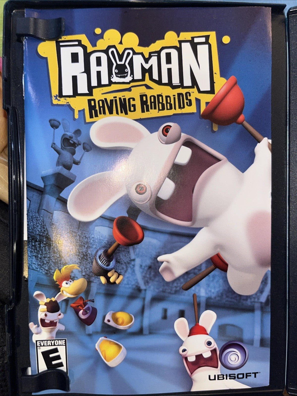 Rayman Raving Rabbids (PS2) Tested. W/Manual + Reg Card. Original Case
