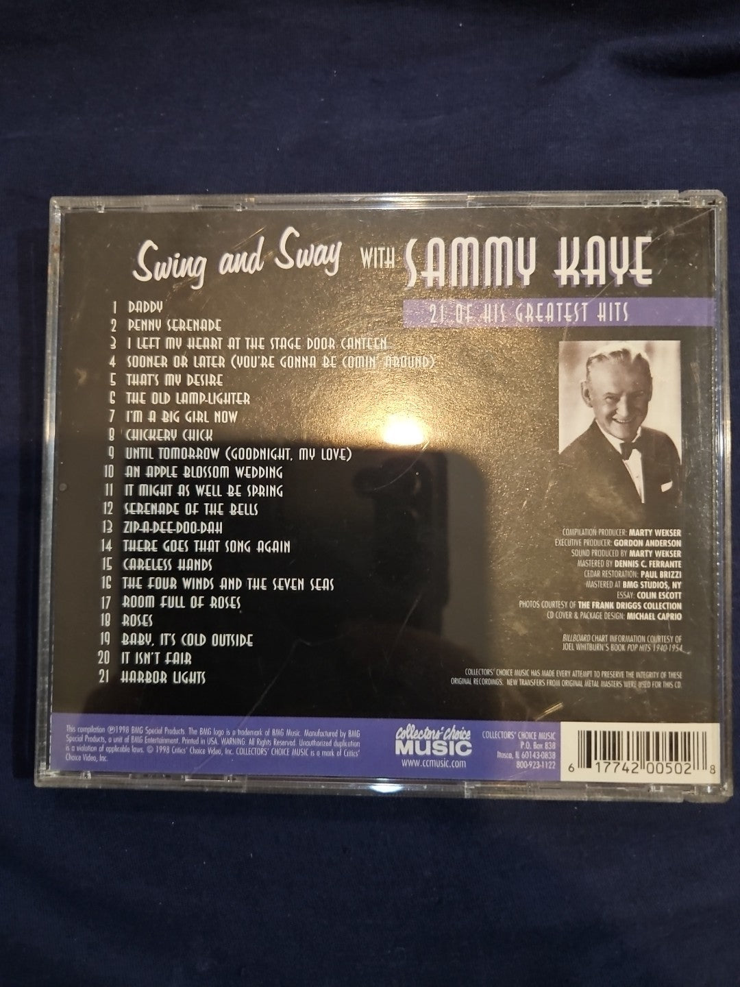 Swing & Sway with Sammy Kaye by Sammy Kaye (CD, 1998)