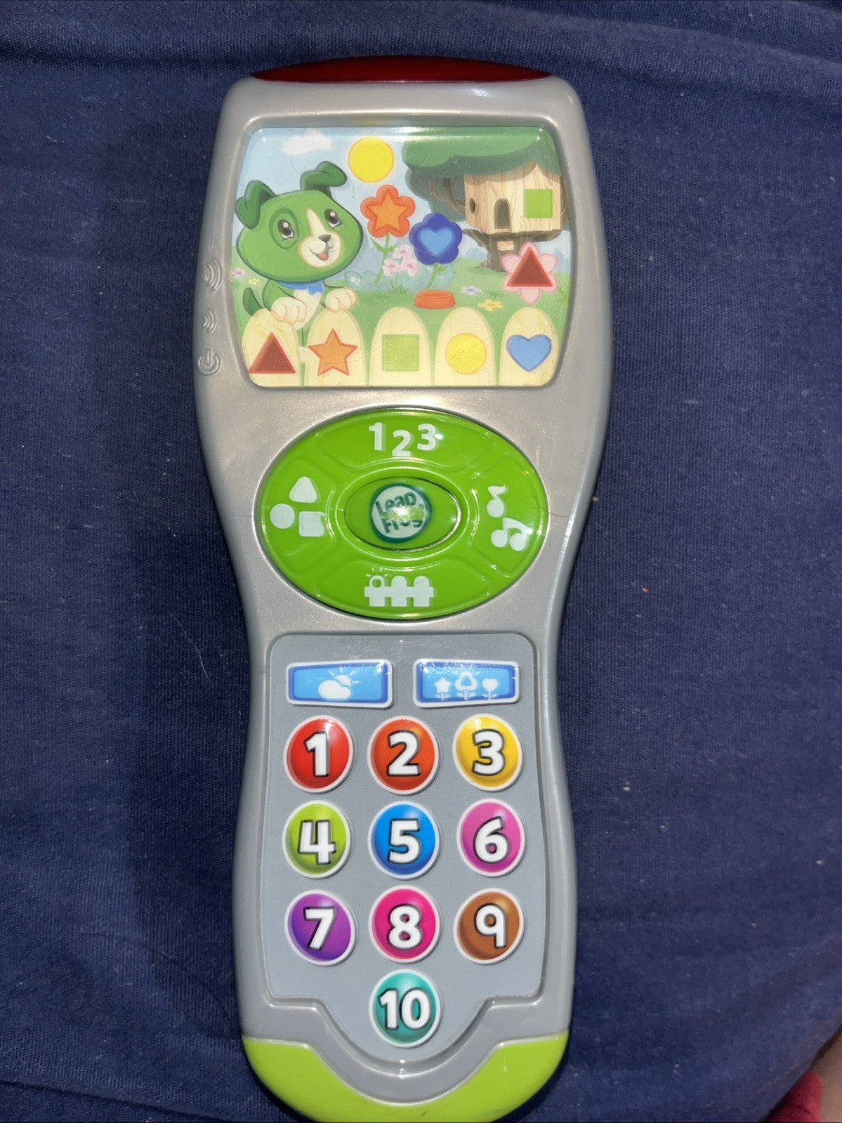Leapfrog Leapstart Interactive Learning System Light Up Remote Electronic Game