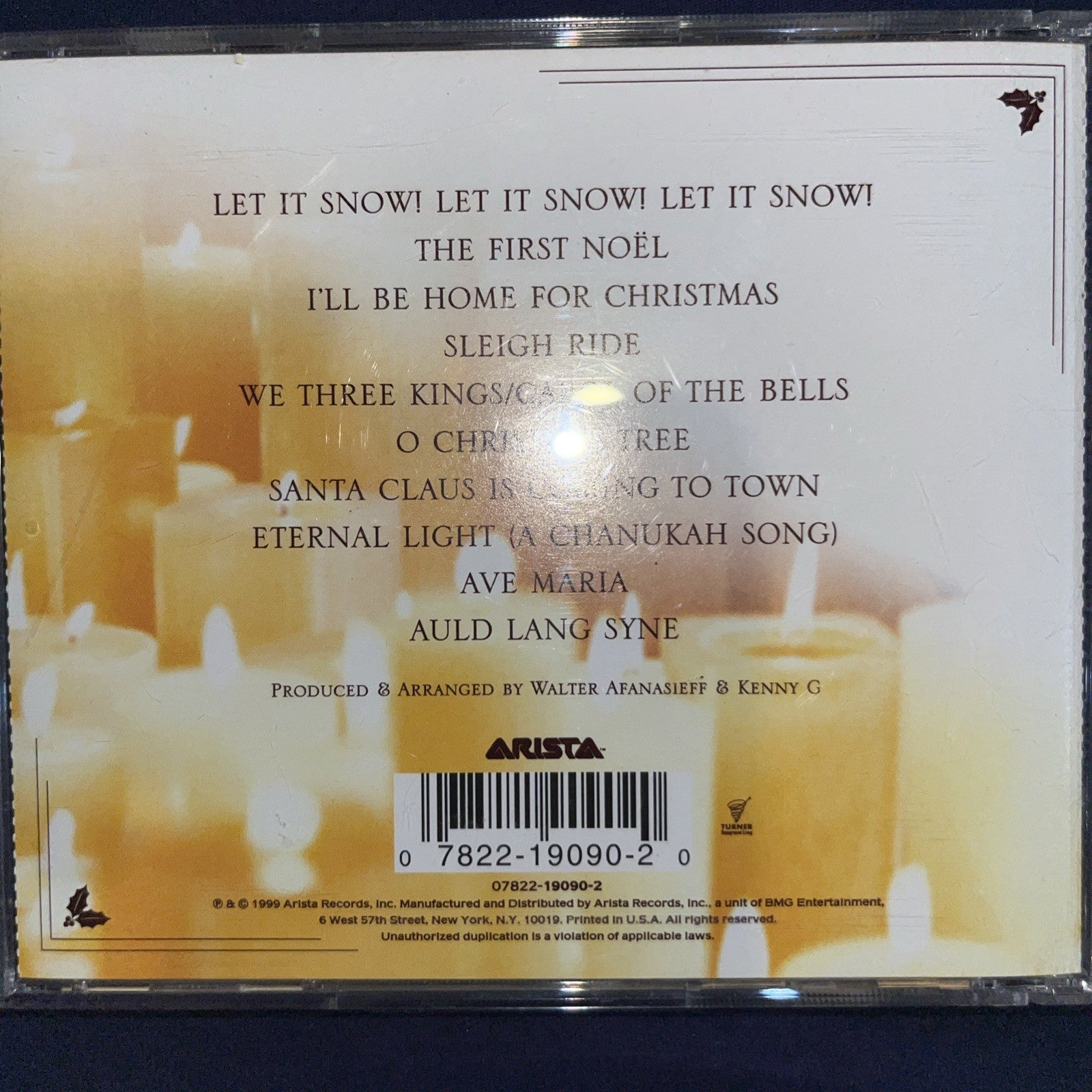 Faith by Kenny G (CD, 1999)