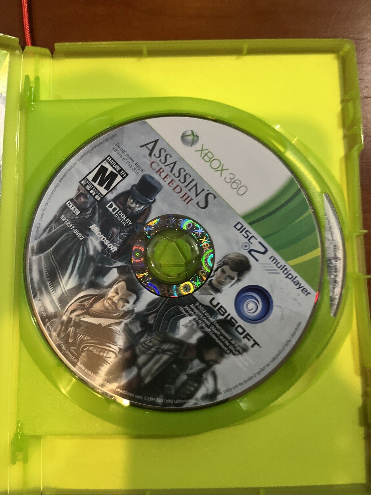 Assassin’s Creed 3 GameStop Edition ( Xbox 360) CIB. New Case. Tested