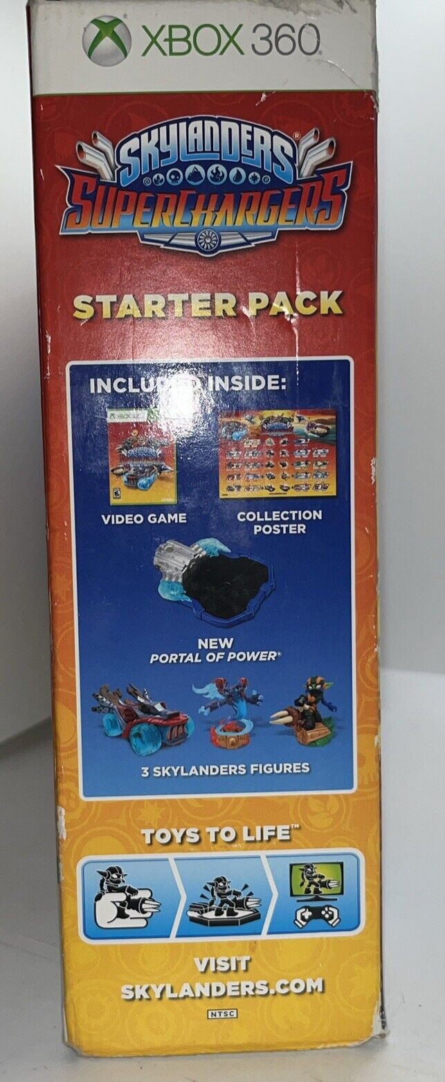 Skylanders  Superchargers Starter Pack XBOX 360 CIB. TESTED.