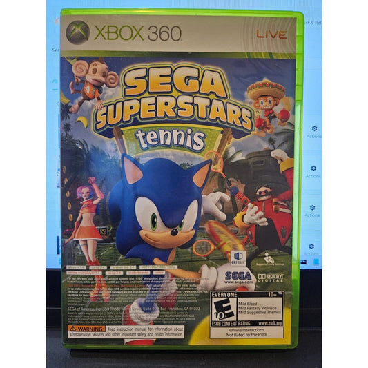 Sega Superstars Tennis / XBOX Live Arcade Compilation Disc (XBOX 360)