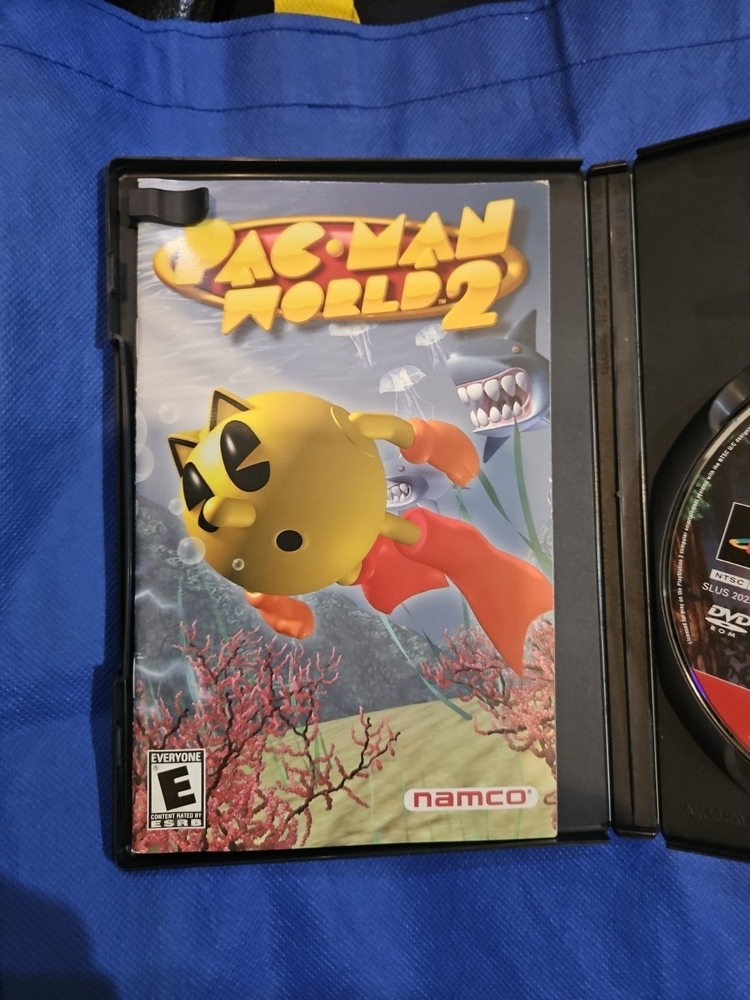 Pac Man World 2 (PS2) Mint w/Manual. Tested