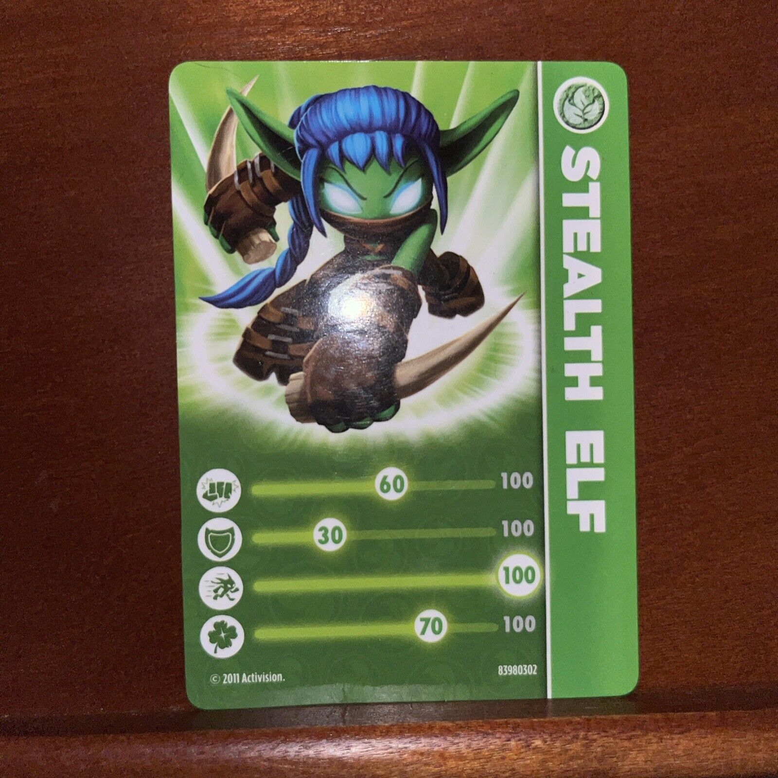 Skylanders Stealth Elf With Cards ￼