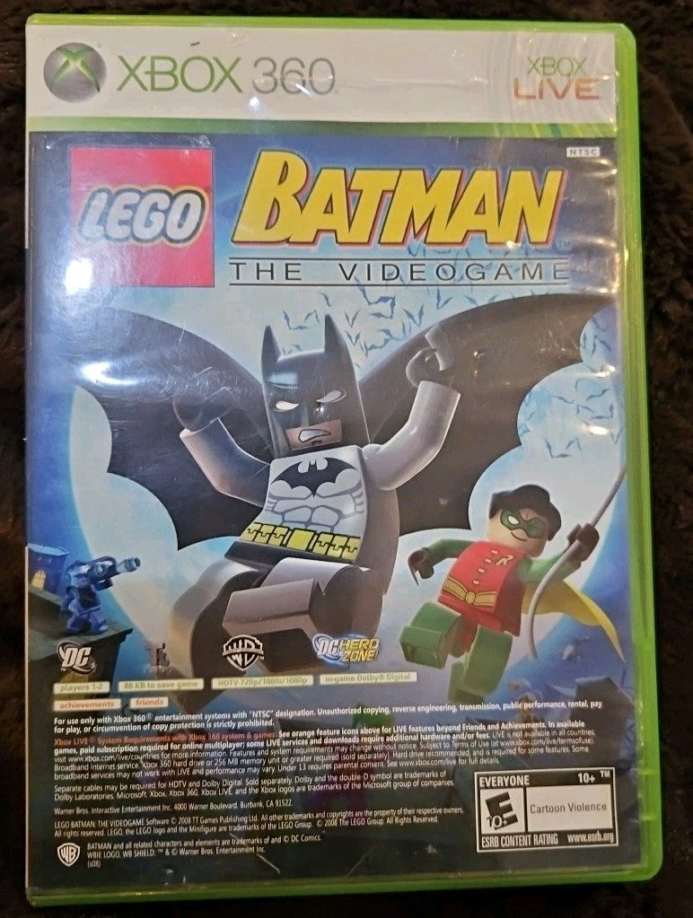 Lego Batman (Xbox 360) Without Pure.  Tested