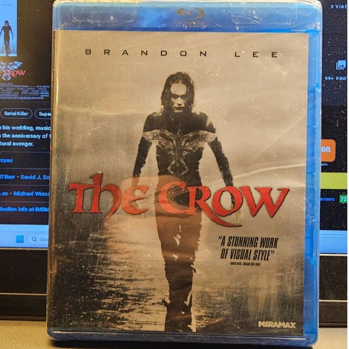 The Crow (Bluray) Brandon Lee - Factory Sealed