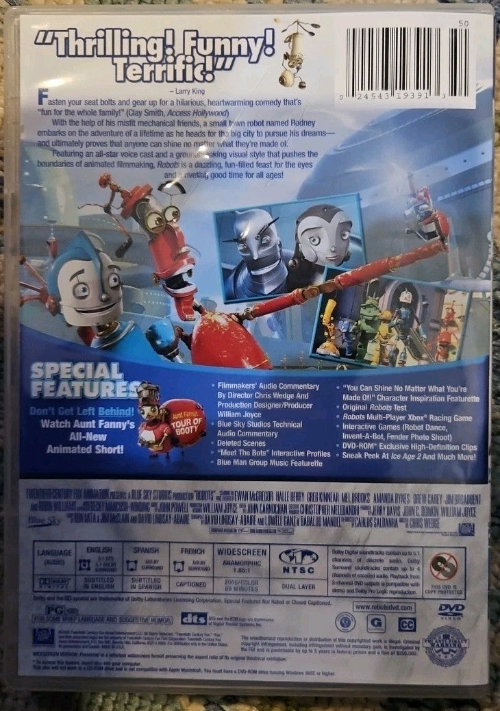 Robots (DVD, 2005) New