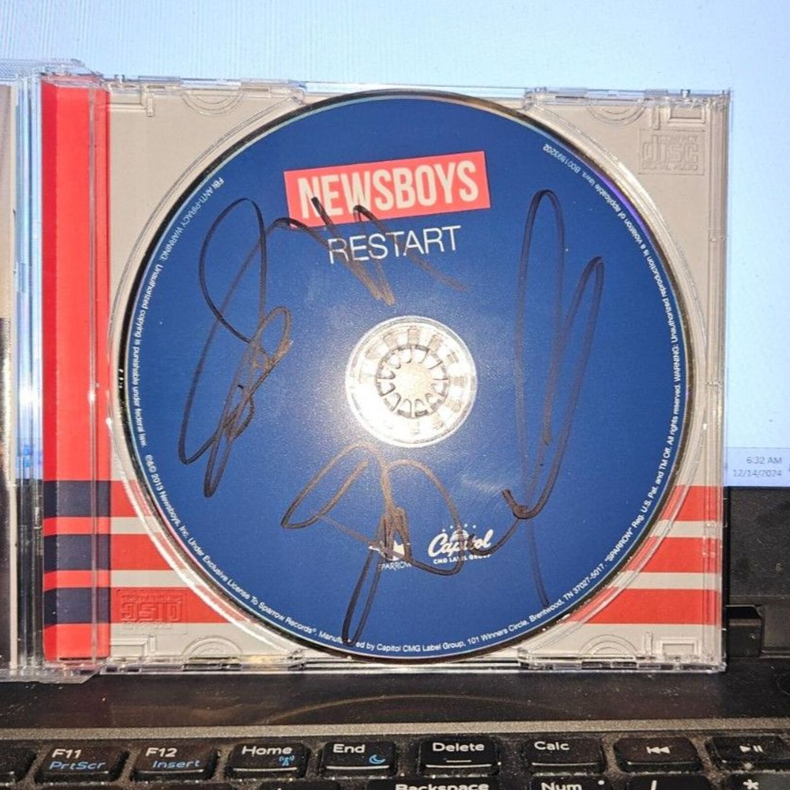 Newsboys Restart (CD) Autographed