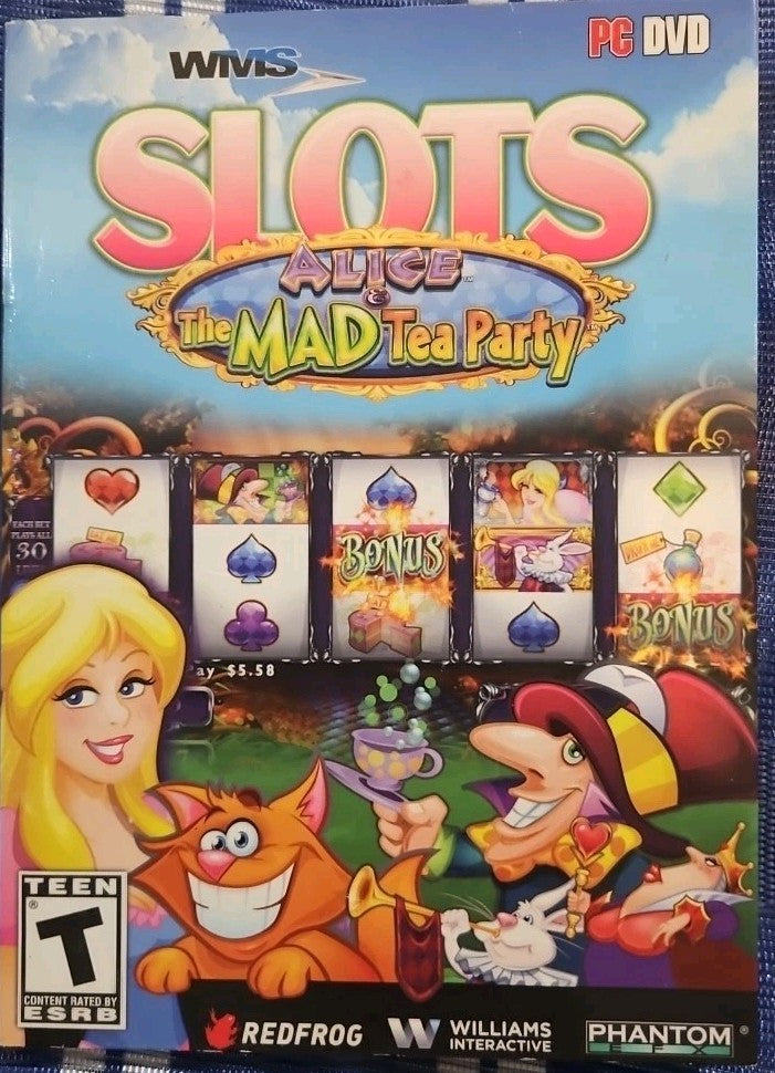WMS Slots: Alice & The Mad Tea Party (PC, 2015)