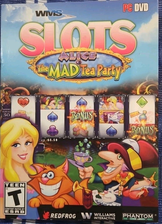 WMS Slots: Alice & The Mad Tea Party (PC, 2015)