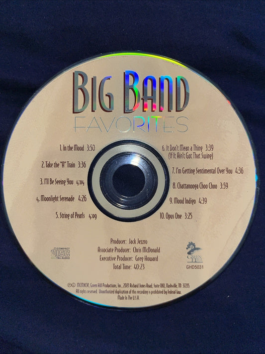 Big Band Favorites by Various (CD, 2000) Disc Only