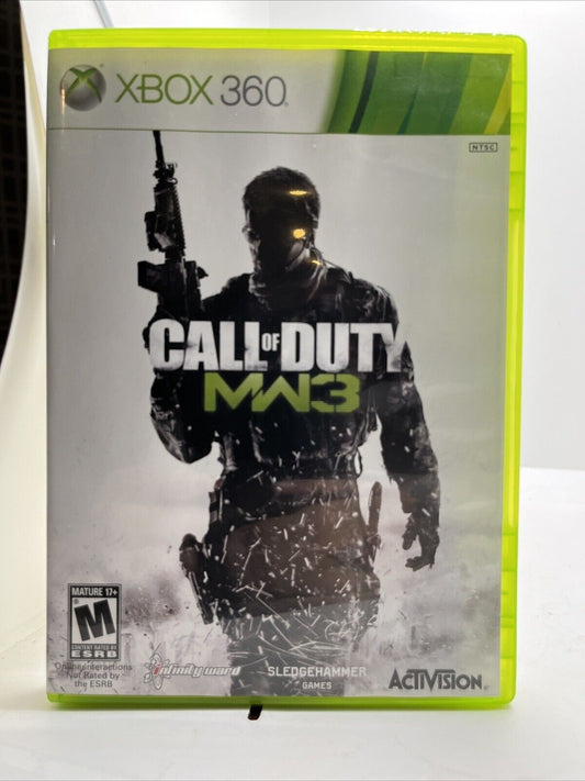 XBOX 360 Call Of Duty Modern Warefare 3 New Case. Tested. No Scratches.