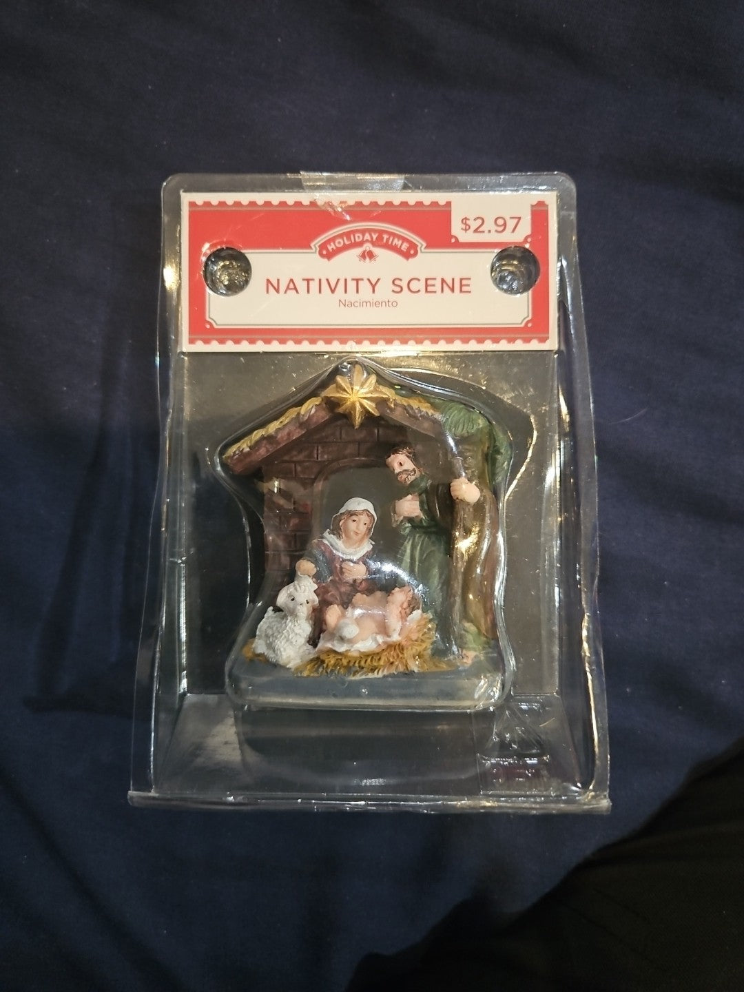 Holiday Time Nativity Scene