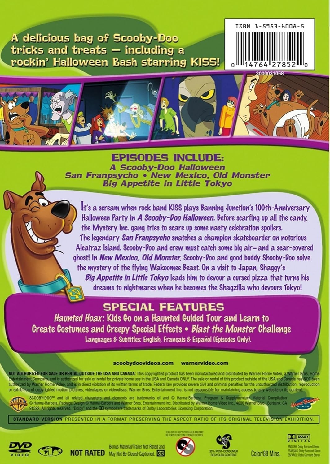 What's New Scooby-Doo?: Volume 6: Monster Matinee (DVD, 2001) new sealed