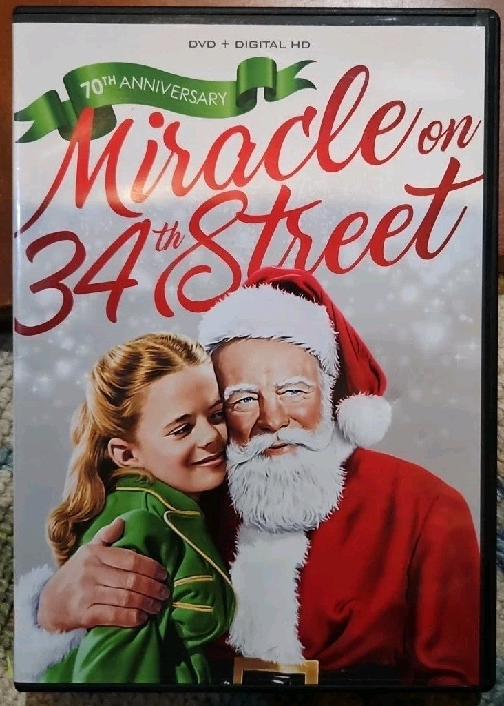 Miracle on 34th Street (70th Anniversary) (DVD, 1947) New Sealed