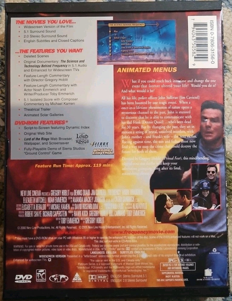 Frequency (DVD, 2000)