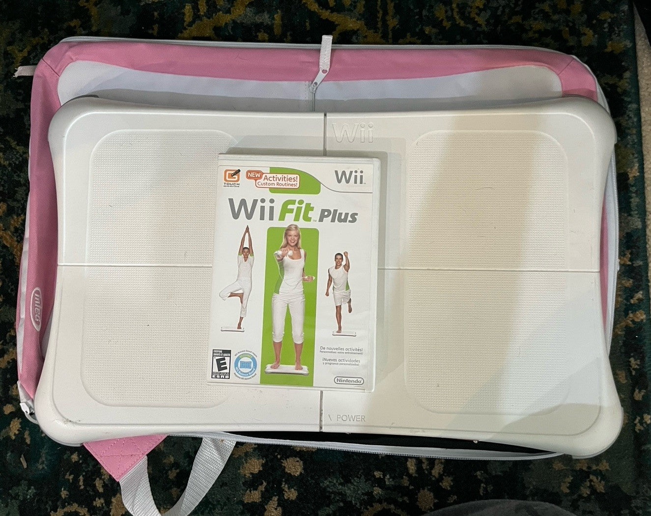 Nintendo Wii Balance Board Bundle With Wii Fit and Carrying Case