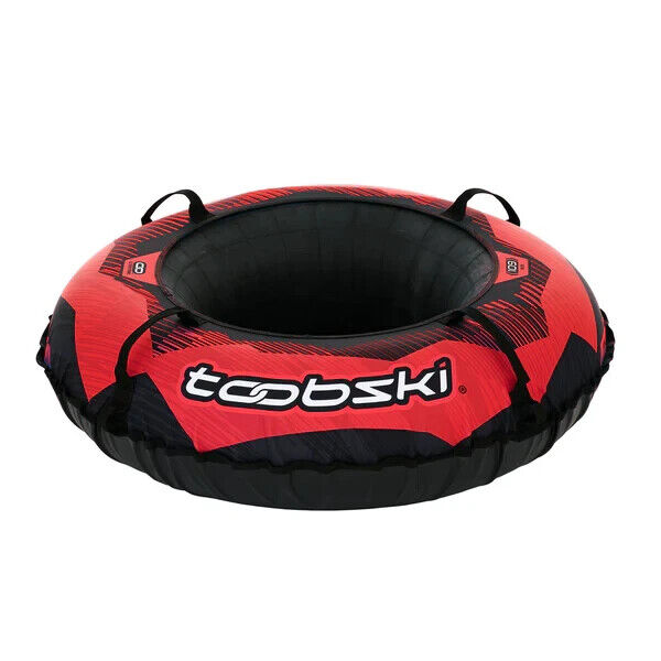 Toobski Snow/Ski Tube Sledding / Skiing Heavy Duty Black & Red NIB Retails $198