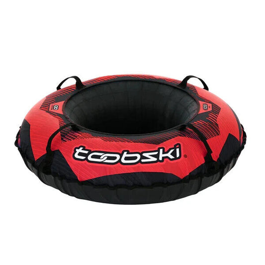 Toobski Snow/Ski Tube Sledding / Skiing Heavy Duty Black & Red NIB Retails $198