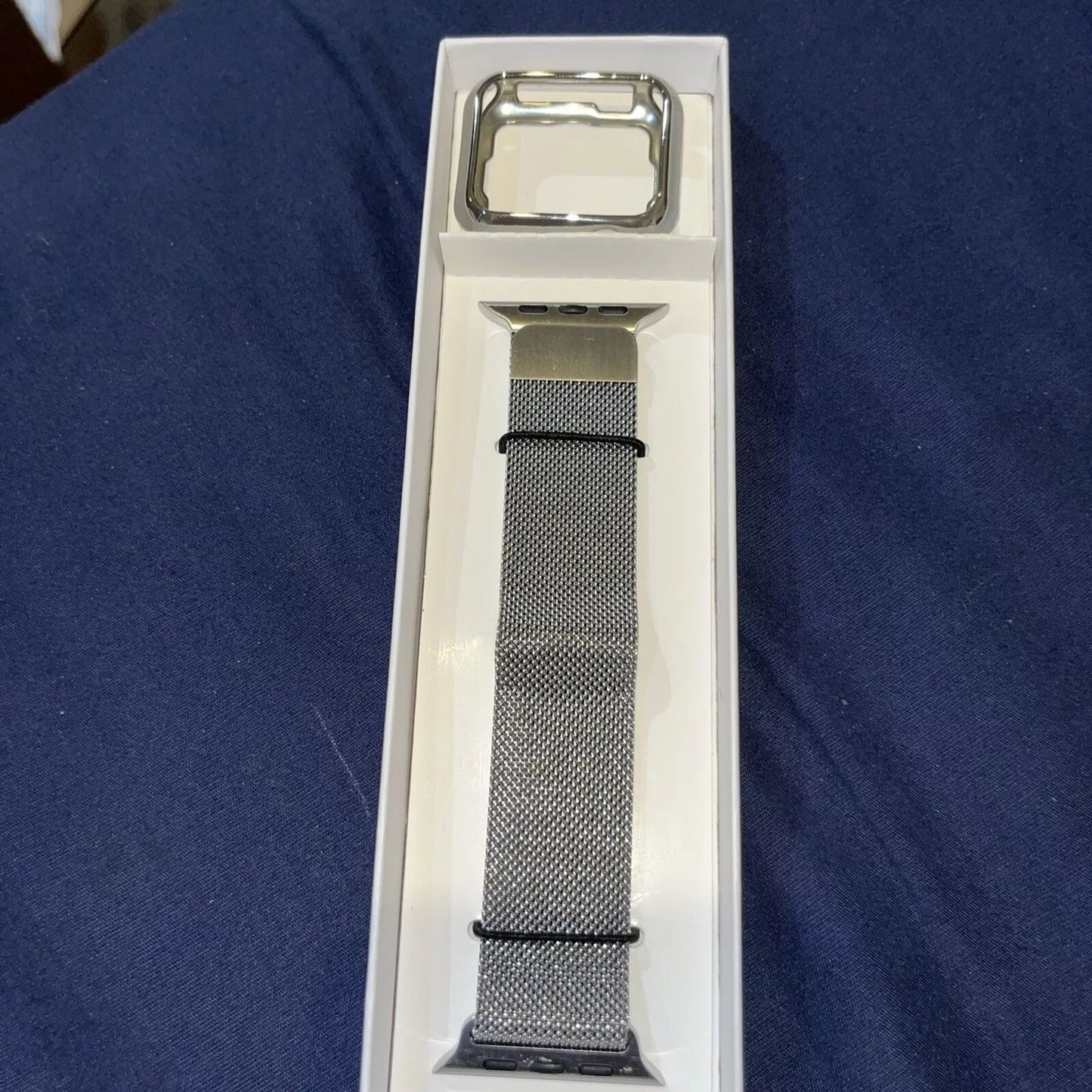 Band and Silicon Cover fits Apple Watch 38/40/41mm Series 1,2,3,4,5,6