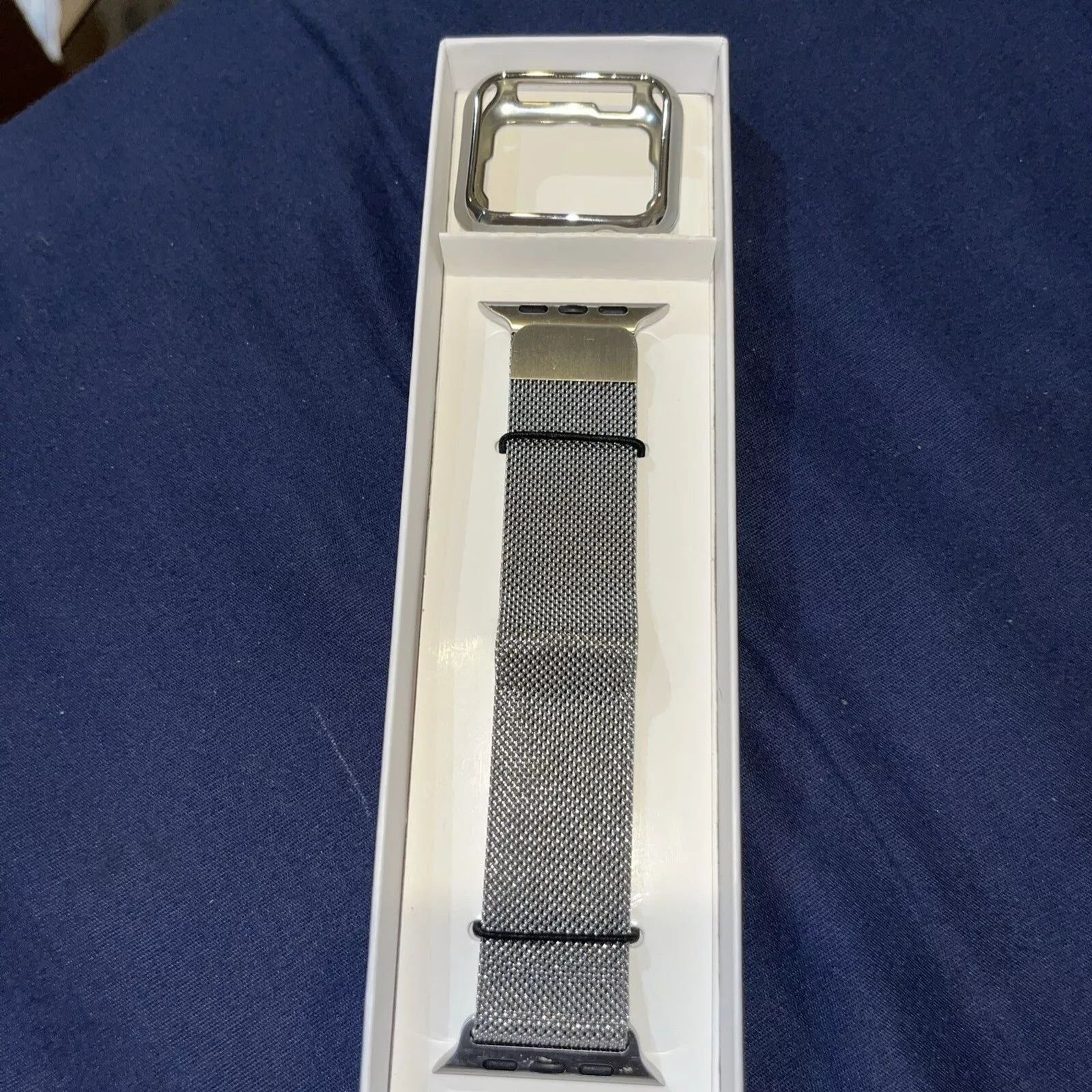 Band and Silicon Cover fits Apple Watch 38/40/41mm Series 1,2,3,4,5,6