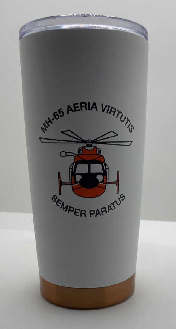 ‘JOE’ 20oz Double Wall Tumbler “Airbus” “Semper Paratus” “MH-65 Aeria Virtutis”