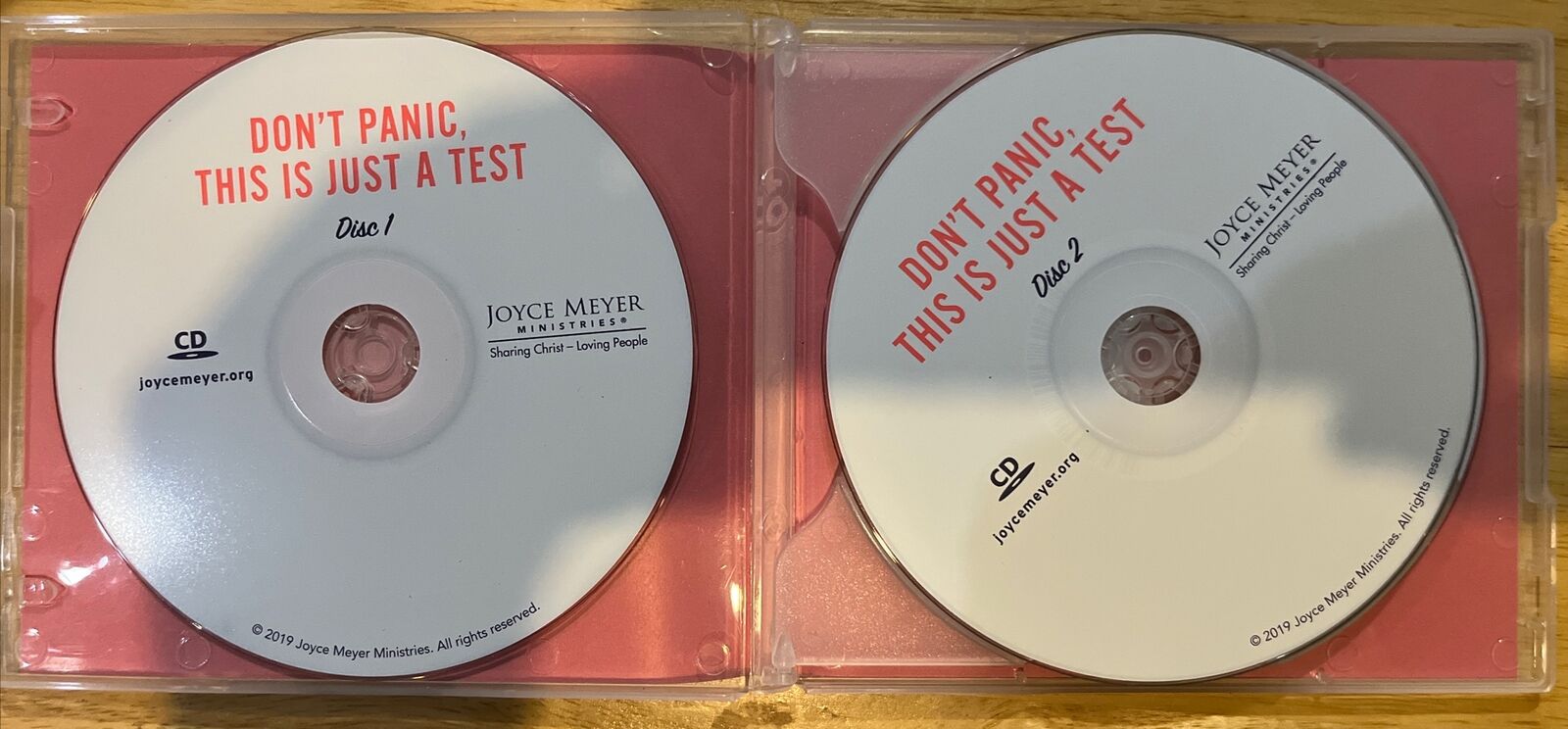 Joyce Meyer - Don’t Panic, This Is Just A Test Audio CD 2019 3-CD Teaching Serie