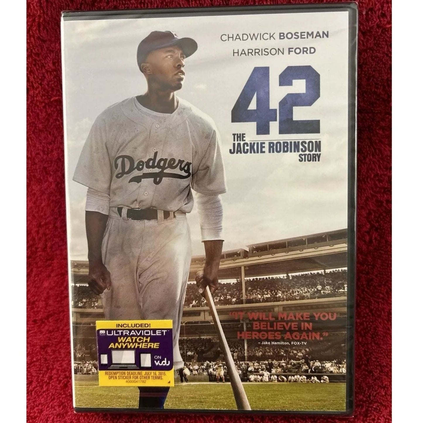 42 - The Jackie Robinson Story (DVD) Brand New Sealed