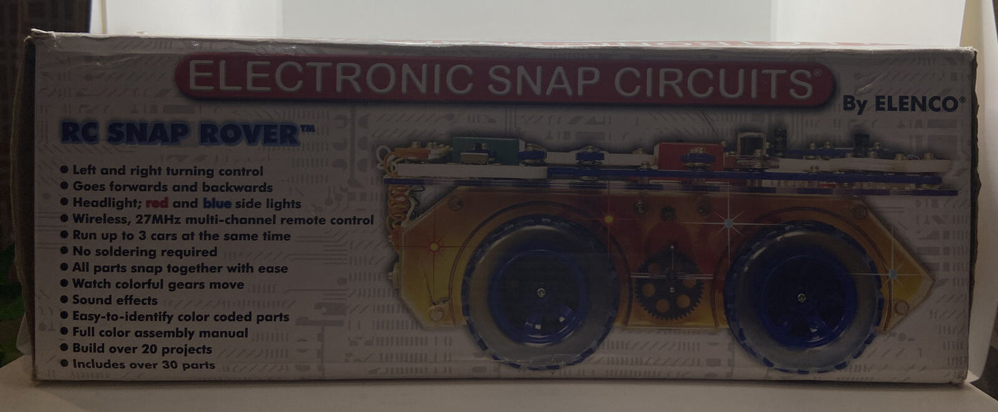 Elenco SCROV-10 Snap Rover Educational Radio Controlled Car