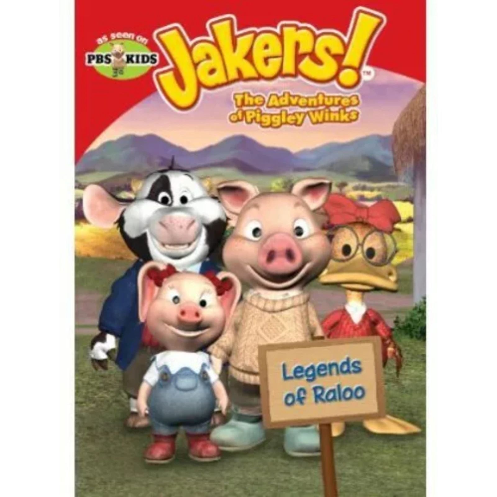 Jakers!: The Adventures of Piggley Winks (DVD) Brand New Sealed
