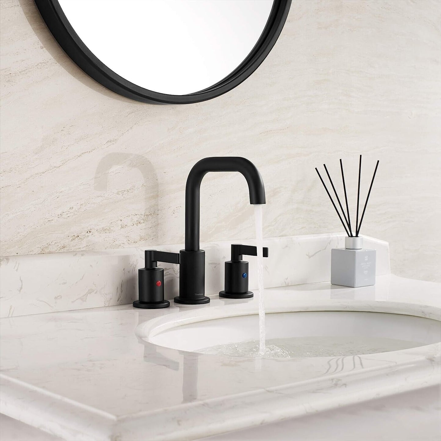 TImeArrow TAF288S-MT Black Matte Faucet Set