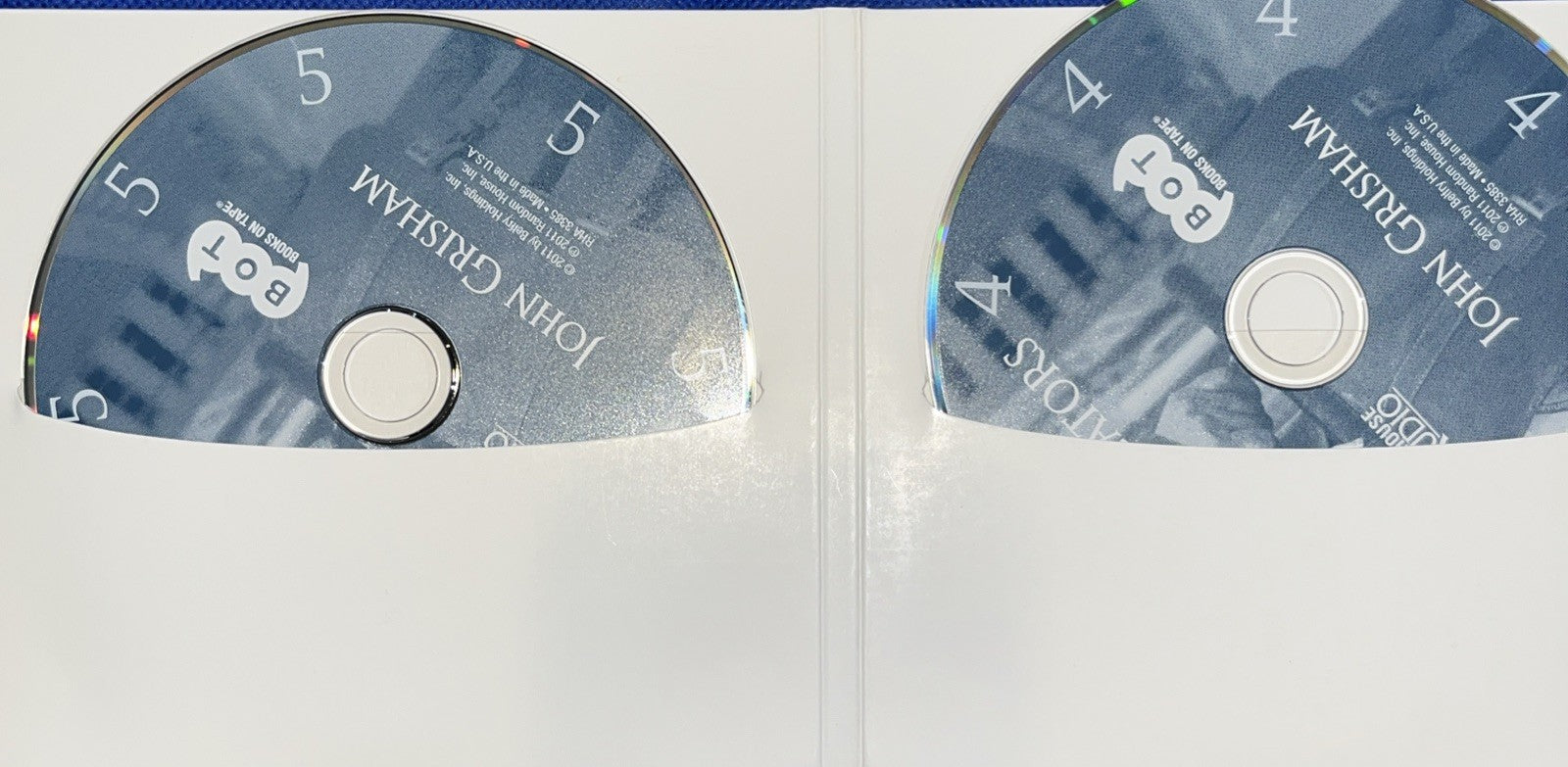 The Litigators by John Grisham (2011, Compact Disc, Unabridged edition) Tested