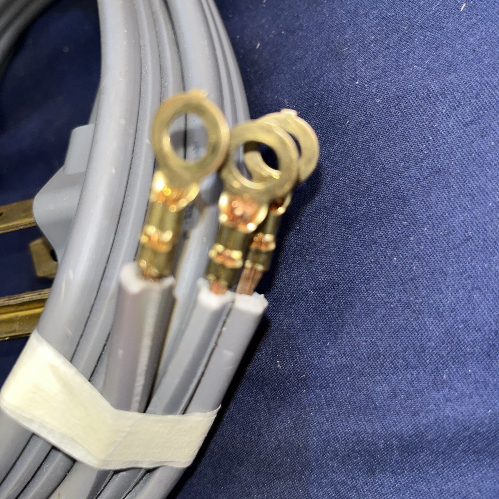 Clothes Dryer Power Cord 3 Prong Wire 30 Amp 5' Foot 10/3 Gauge Wire Heavy Duty